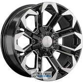 LS 1366 9x17 6*139.7 ET20 DIA106.1 BKF Литой