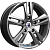 K&K Прайм 6.5x17 5*114.3 ET40 DIA66.1 Дарк платинум Литой