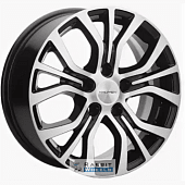 Khomen KHW 1608 6.5x16 5*110 ET45 DIA67.1 Black-FP Литой