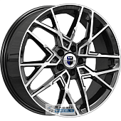 K&K Вудроф 7x18 5*115 ET43 DIA70.1 Алмаз черный Литой