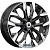 K&K Морейн 6.5x17 5*100 ET38 DIA57.1 Алмаз черный Литой