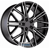 Khomen KHW 2101 9.5x21 5*120 ET45.5 DIA62.5 Black-FP Литой