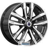 K&K Мичиган 8x18 5*130 ET53 DIA71.6 Алмаз черный Литой