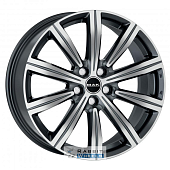 MAK Birmingham 9.5x22 5*108 ET40 DIA63.3 Gunmetal Mirror Face Литой