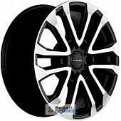 Khomen KHW 1805 7.5x18 6*139.7 ET42 DIA100.1 Black-FP Литой