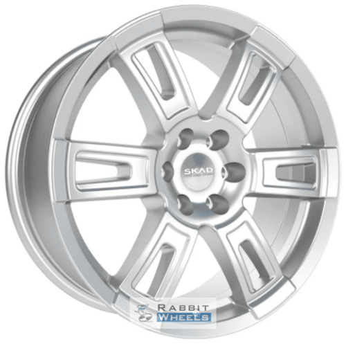 Скад Тор 8x18 6*139.7 ET25 DIA106.1 Сильвер Литой