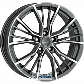 MAK Union 9.5x21 5*112 ET20 DIA66.6 Gunmetal Mirror Face Литой
