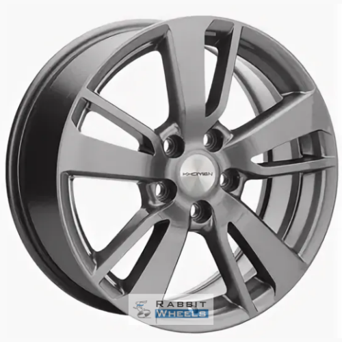 Khomen KHW 1704 7x17 5*114.3 ET43.5 DIA67.1 Gray-FP Литой