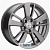 Khomen KHW 1704 7x17 5*114.3 ET43.5 DIA67.1 Gray-FP Литой