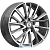 Скад КР010 7.5x18 5*108 ET36 DIA65.1 Diamond gloss graphite Литой
