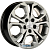 Khomen KHW 1711 6.5x17 5*114.3 ET50 DIA67.1 Gray Литой