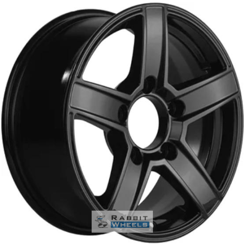 Khomen KHW 1614 6.5x16 5*139.7 ET40 DIA98.5 Black Литой