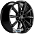 Khomen KHW 1808 7.5x18 5*114.3 ET45 DIA67.1 Black Литой