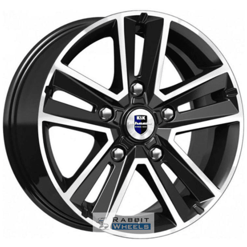 K&K Арена 6.5x16 5*139.7 ET40 DIA98.1 Алмаз черный Литой