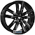 Khomen KHW 1905 7.5x19 5*114.3 ET40 DIA66.6 Black Литой