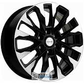 Khomen KHW 2010 8x20 6*139.7 ET35 DIA78.1 Black-FP Литой
