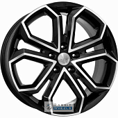 K&K Пандора 8.5x19 5*110 ET35 DIA65.1 Алмаз черный Литой