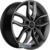 Khomen KHW 1708 6.5x17 5*114.3 ET49 DIA67.1 Gray Литой