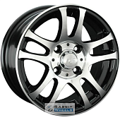 LS 283 7x16 5*105 ET36 DIA56.6 BKF Литой