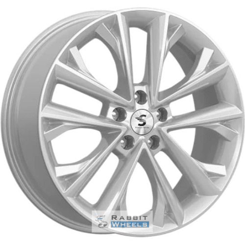 K&K КР012 7x18 5*108 ET33 DIA60.1 Сильвер Литой