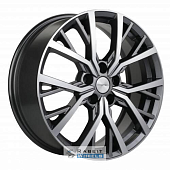 Khomen KHW 1806 7x18 5*110 ET50 DIA63.3 Gray-FP Литой