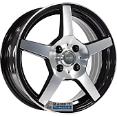 Megami AF-07 6.5x16 4*98 ET35 DIA58.6 BKF Литой