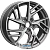 Khomen KHW 1722 6.5x17 5*114.3 ET45 DIA67.1 Gray-FP Литой