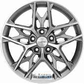 Khomen KHW 1709 7x17 5*114.3 ET48 DIA67.1 Gray Литой