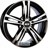 N2O V2217 6x16 5*112 ET43 DIA57.1 BFP Литой