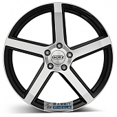 Dotz CP5 dark 8.5x20 5*114.3 ET35 DIA71.6 BFP Литой