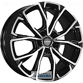 Khomen KHW 1907 7.5x19 5*120 ET30 DIA66.1 BKF Литой