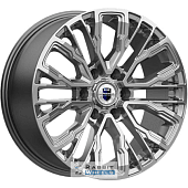 K&K Кортес 8.5x19 6*139.7 ET36 DIA100.1 Дарк платинум Литой