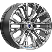 K&K Кортес 8.5x19 6*139.7 ET25 DIA106.1 Дарк платинум Литой