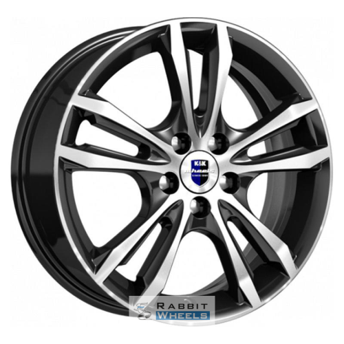K&K Samara 6x16 4*100 ET45 DIA67.1 Алмаз черный SK Литой