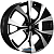 Khomen KHW 1906 7x19 5*114.3 ET45 DIA67.1 Black-FP Литой
