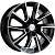 Khomen KNW 1604 6x16 5*100 ET45 DIA54.1 Black-FP Литой