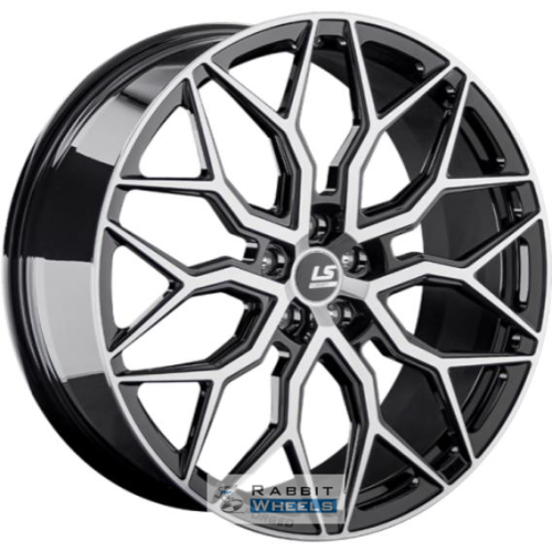 LS Forged FG13 9.5x22 5*114.3 ET47 DIA67.1 BKF Литой