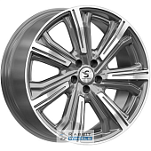 K&K Kleemann 8.5x20 5*108 ET43 DIA60.1 Diamond gloss graphite Литой