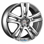 MAK Aria 9x18 5*130 ET40 DIA84.1 Silver Литой