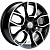 Khomen KHW 1713 7x17 5*114.3 ET49 DIA67.1 Black-FP Литой