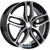 Carwel Виви 6.5x17 5*100 ET38 DIA67.1 AB Литой