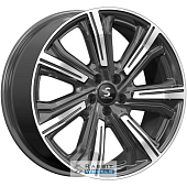 K&K Kleemann 8.5x20 5*108 ET45 DIA63.3 Diamond black gris Литой