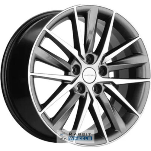 Khomen KNW 1807 8x18 5*108 ET46 DIA63.3 Gray-FP Литой