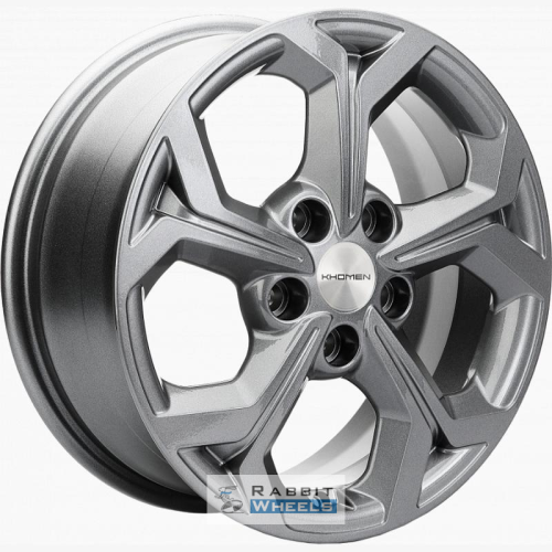 Khomen KNW 1606 6.5x16 5*114.3 ET50 DIA67.1 Gray Литой