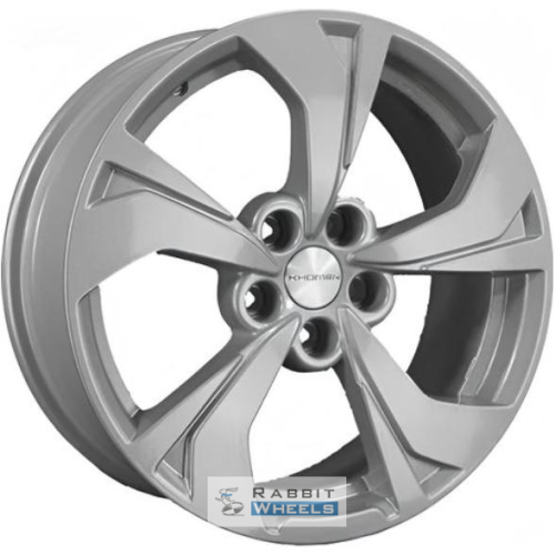 Khomen KHW 1724 7x17 5*108 ET40 DIA54.1 F-Silver Литой