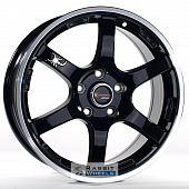 Yamato Nomura 7x16 4*98 ET35 DIA58.6 BFP Литой