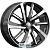 K&K KC1111 7x18 5*114.3 ET40 DIA66.1 Алмаз черный Литой