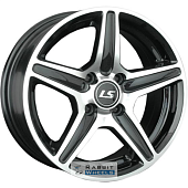 LS 345 7x16 5*105 ET36 DIA56.6 BKF Литой