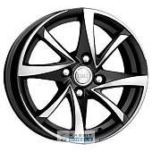 K&K Игуана 6.5x16 4*114.3 ET35 DIA66.1 Дарк платинум Литой