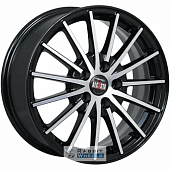 Alcasta M60 6.5x16 5*110 ET45 DIA67.1 BKF Литой